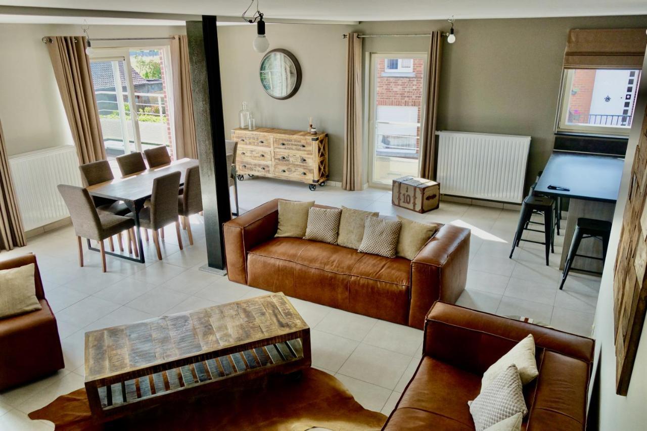 Loft En Duplex Avec Terrasse 3 Chambres Proche Pairi Daiza 몽스 외부 사진